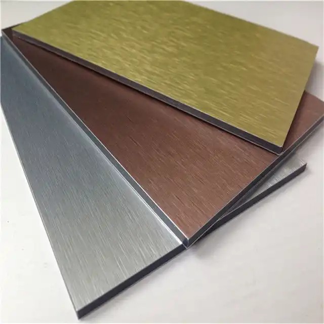 BRUSHED ALUMINUM COMPOSITE PANEL