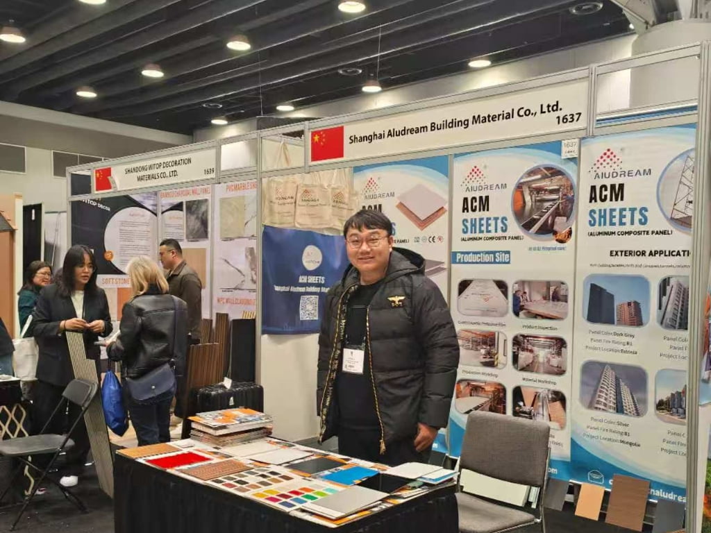 Building material distributor visiting Aludream for ACP cooperation discussion