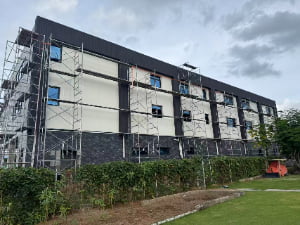 Fiji Aluminum Composite Panel and Perforated Panel Facade Project