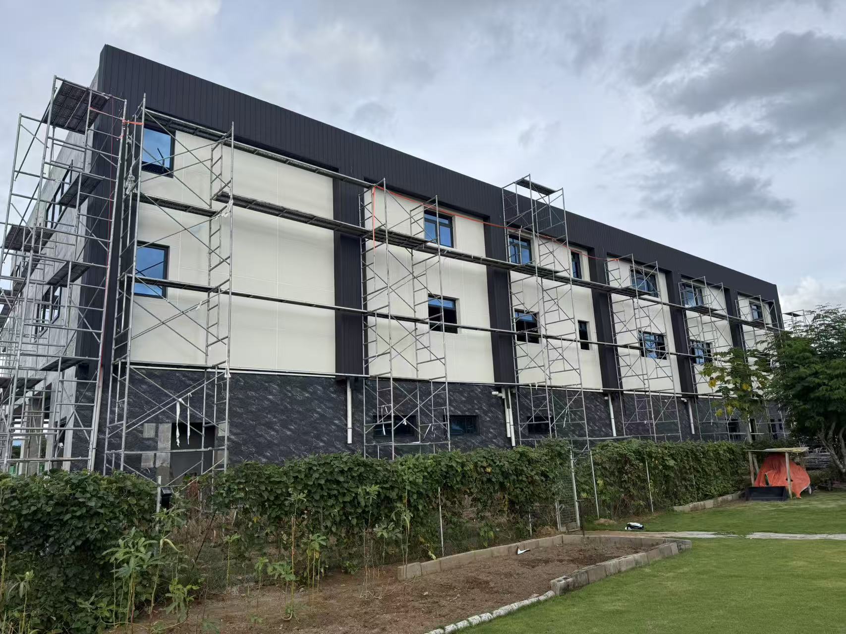 Fiji Aluminum Composite Panel and Perforated Panel Facade Project
