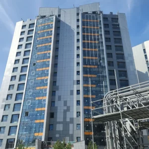 Mongolia High-rise Building Aluminum Composite Panel Facade Project