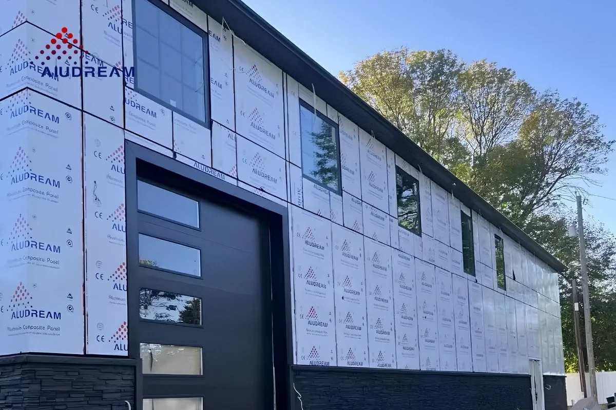 USA Residential Facade Installation Project
