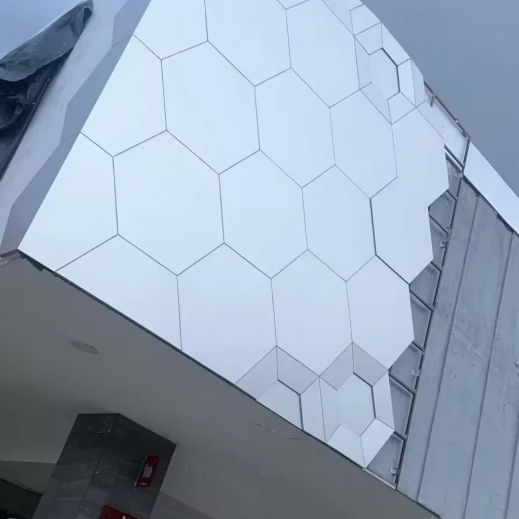 Mexico Unbreakable Aluminum Composite Panel Facade Project