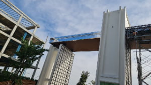  Cambodia Commercial Entrance Facade Project