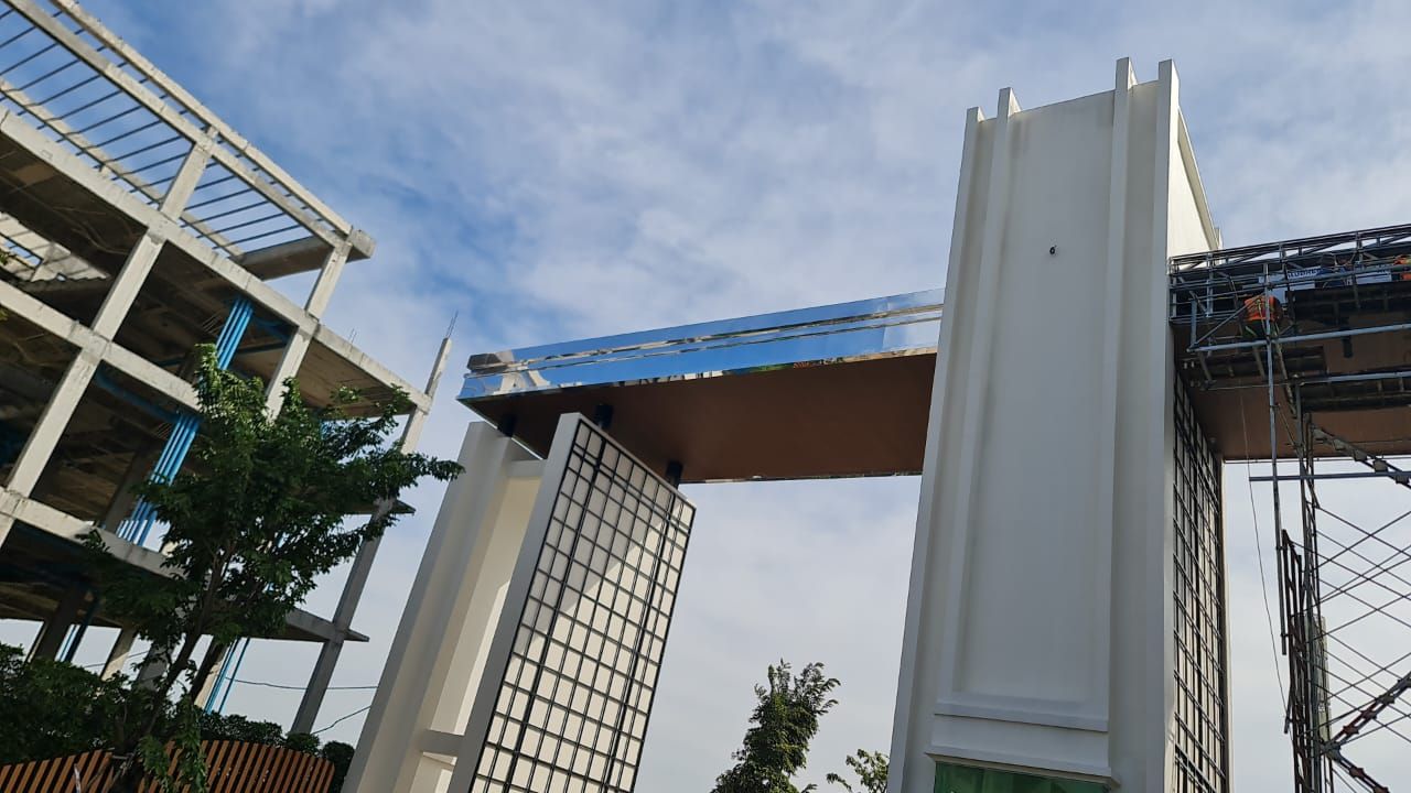  Cambodia Commercial Entrance Facade Project