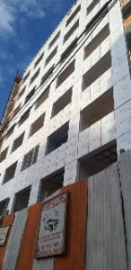Mexico Purple Aluminum Composite Panel Cladding Project