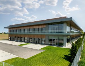 Europe Custom-size Aluminum Composite Panel Commercial Facade Project