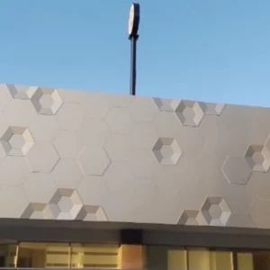 Mexico Unbreakable Aluminum Composite Panel Facade Project