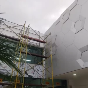 Mexico Unbreakable Aluminum Composite Panel Facade Project