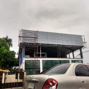 Commercial Building Aluminum Composite Panel Facade Renovation Project