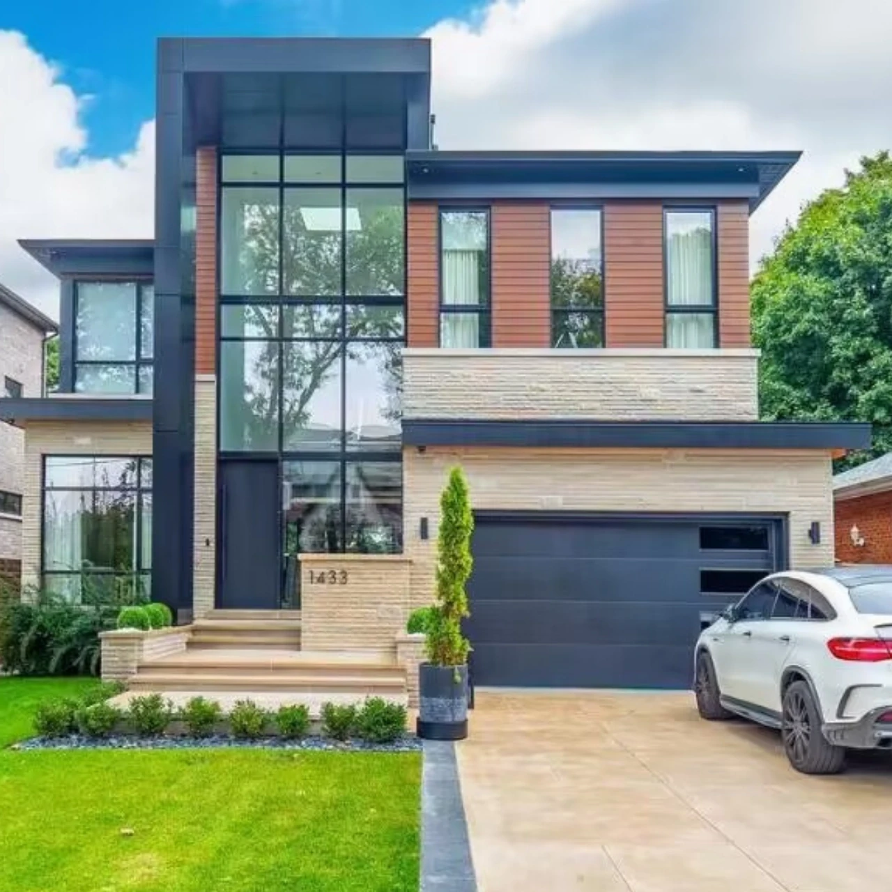 Vancouver Canada Villa Aluminum Composite Panel Facade Project
