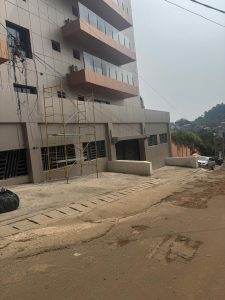 Cameroon Aluminum Composite Panel Building Facade Project