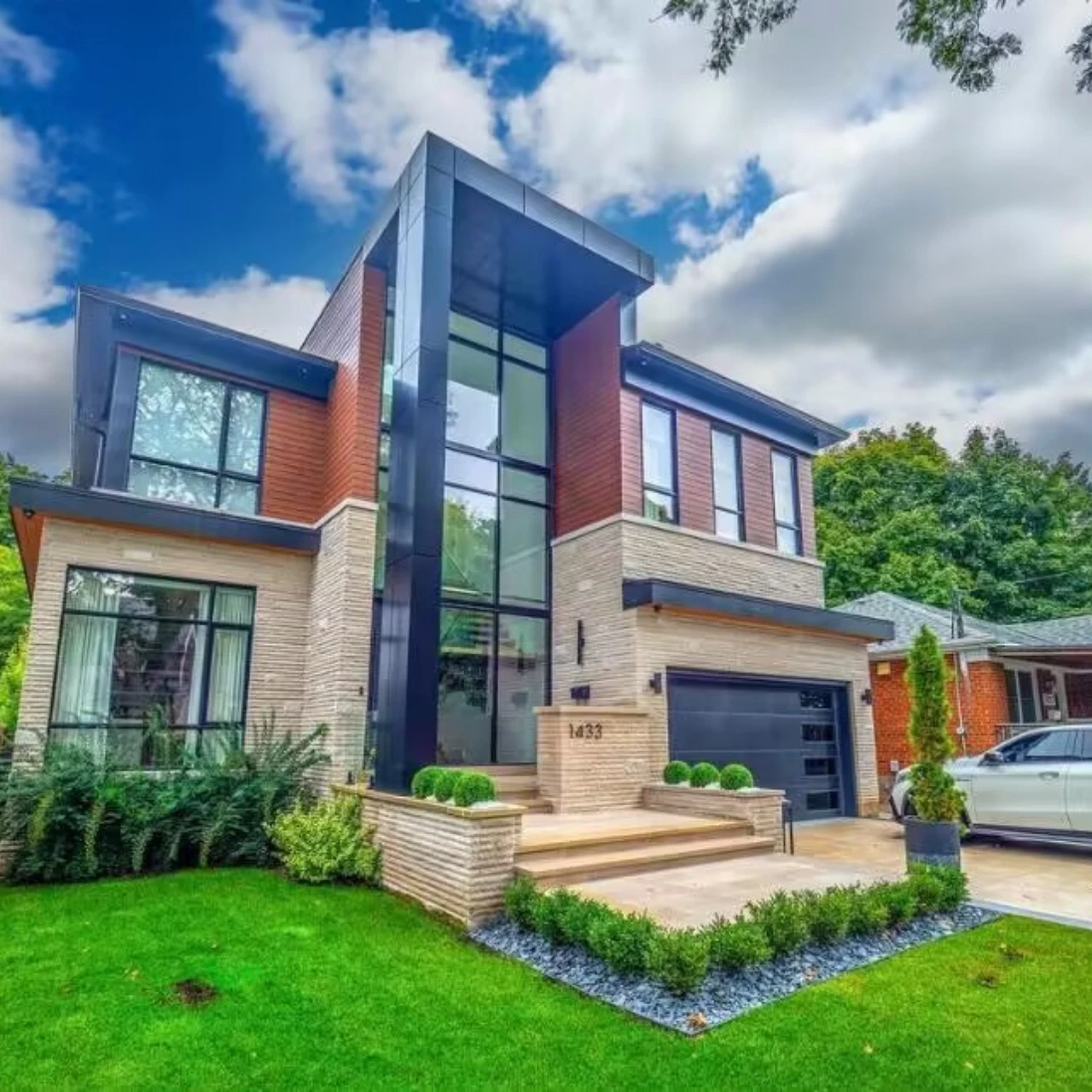 Vancouver Canada Villa Aluminum Composite Panel Facade Project