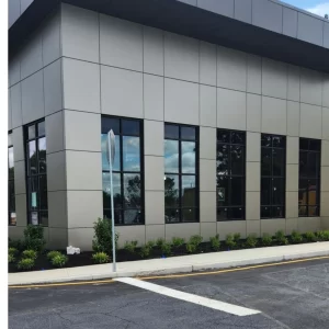 Modern Commercial Building Aluminum Composite Panel Facade Project