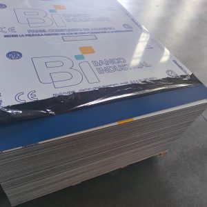 BI BANK Custom Blue Aluminum Composite Panel Facade Project