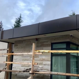 Canada RAL 9005 Aluminum Composite Panel Residential Facade Project
