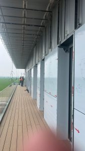 Europe Custom-size Aluminum Composite Panel Commercial Facade Project
