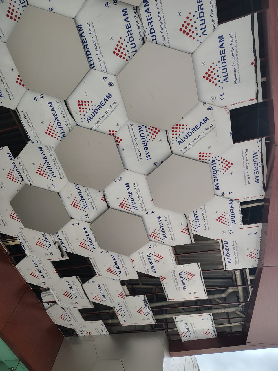Mexico Interior Ceiling Aluminum Composite Panel Project