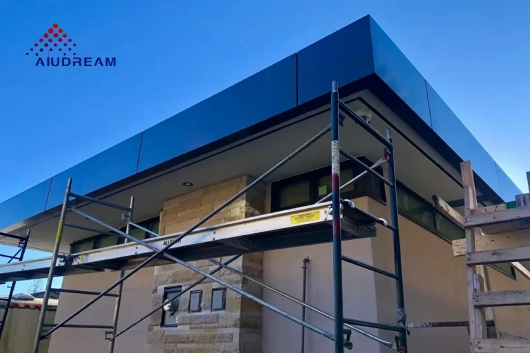 Canada RAL 9005 Aluminum Composite Panel Residential Facade Project