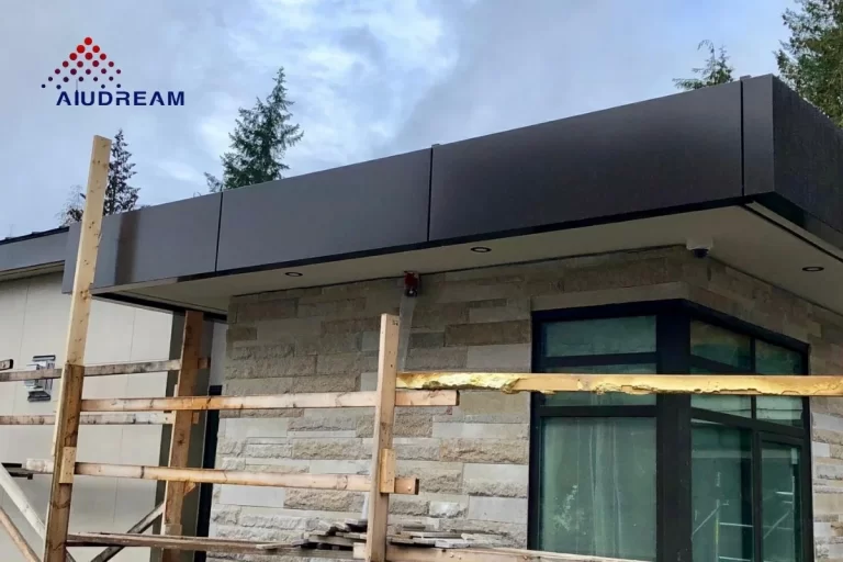 Canada RAL 9005 Aluminum Composite Panel Residential Facade Project