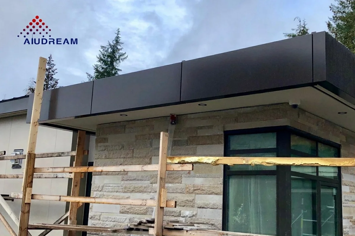 Canada RAL 9005 Aluminum Composite Panel Residential Facade Project