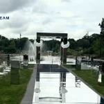 Silver Mirror Wedding Decoration Project