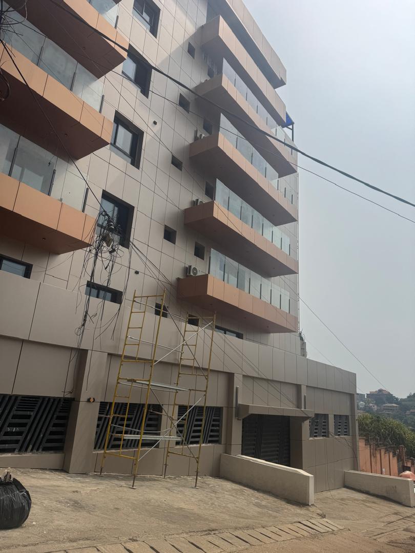 Cameroon Aluminum Composite Panel Building Facade Project