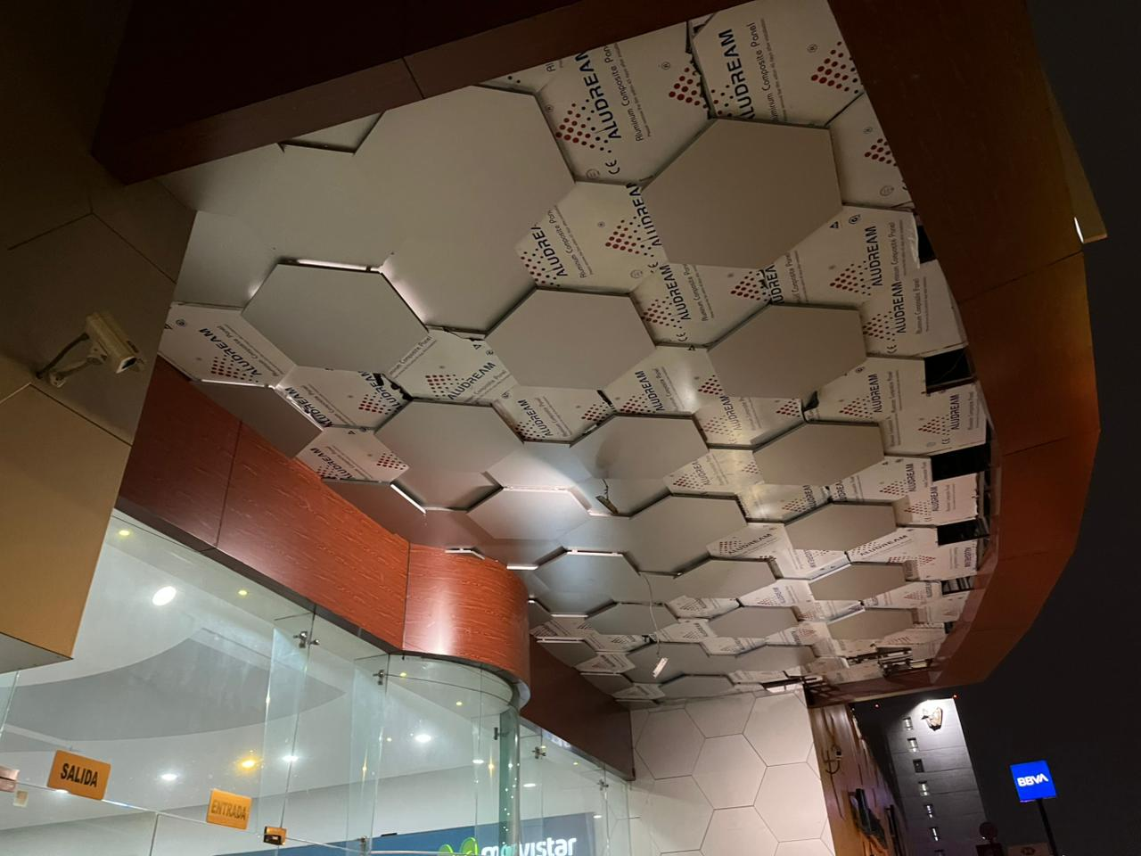 Mexico Interior Ceiling Aluminum Composite Panel Project