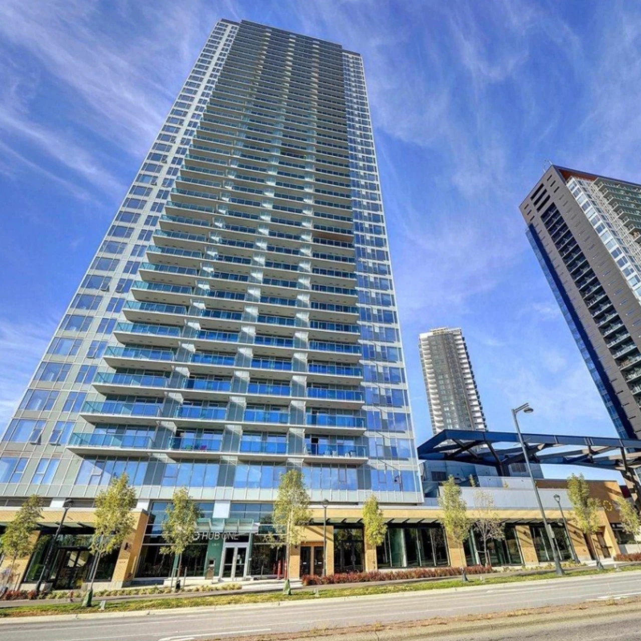 Canada High-rise Building Aluminum Composite Panel Facade Project