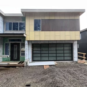 USA Residential 4mm Aluminum Composite Panel and WPC Wall Cladding Project