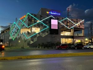Mexico Commercial Building Aluminum Composite Panel Facade Project