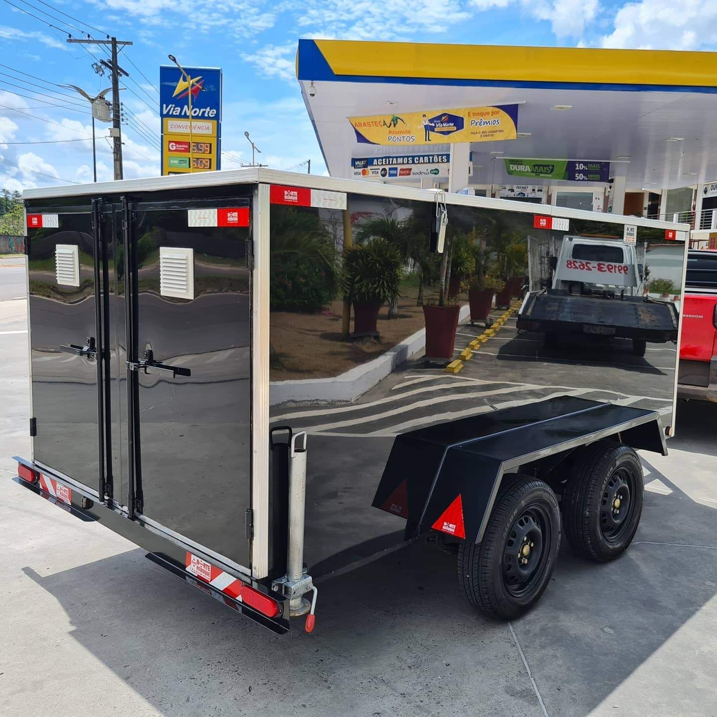 Trailer Body Aluminum Composite Panel Project