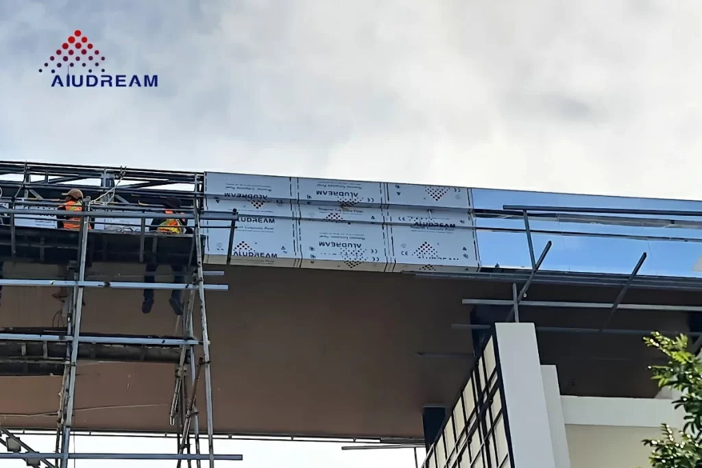 Cambodia Commercial Entrance Facade Project