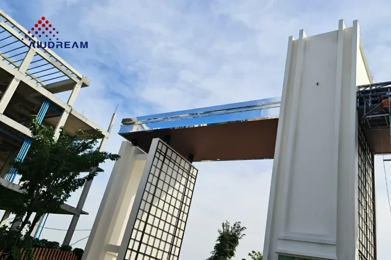  Cambodia Commercial Entrance Facade Project