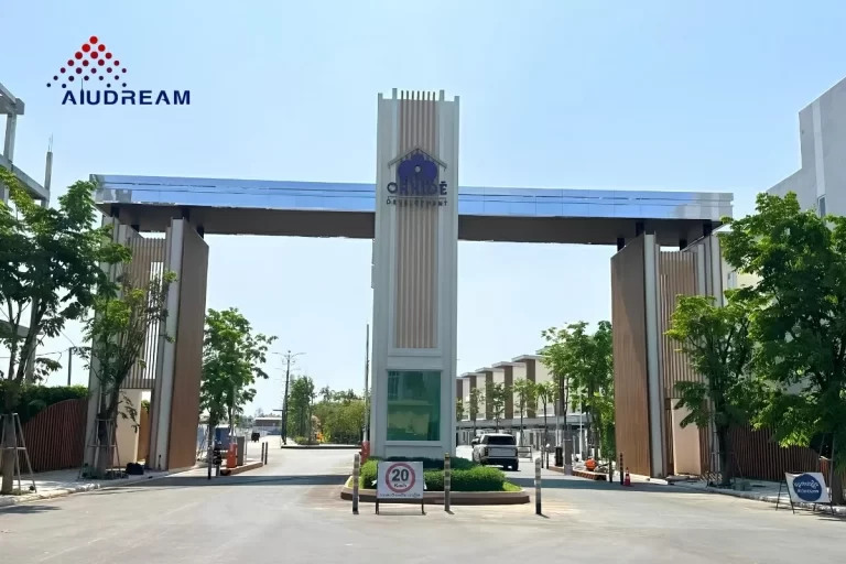  Cambodia Commercial Entrance Facade Project