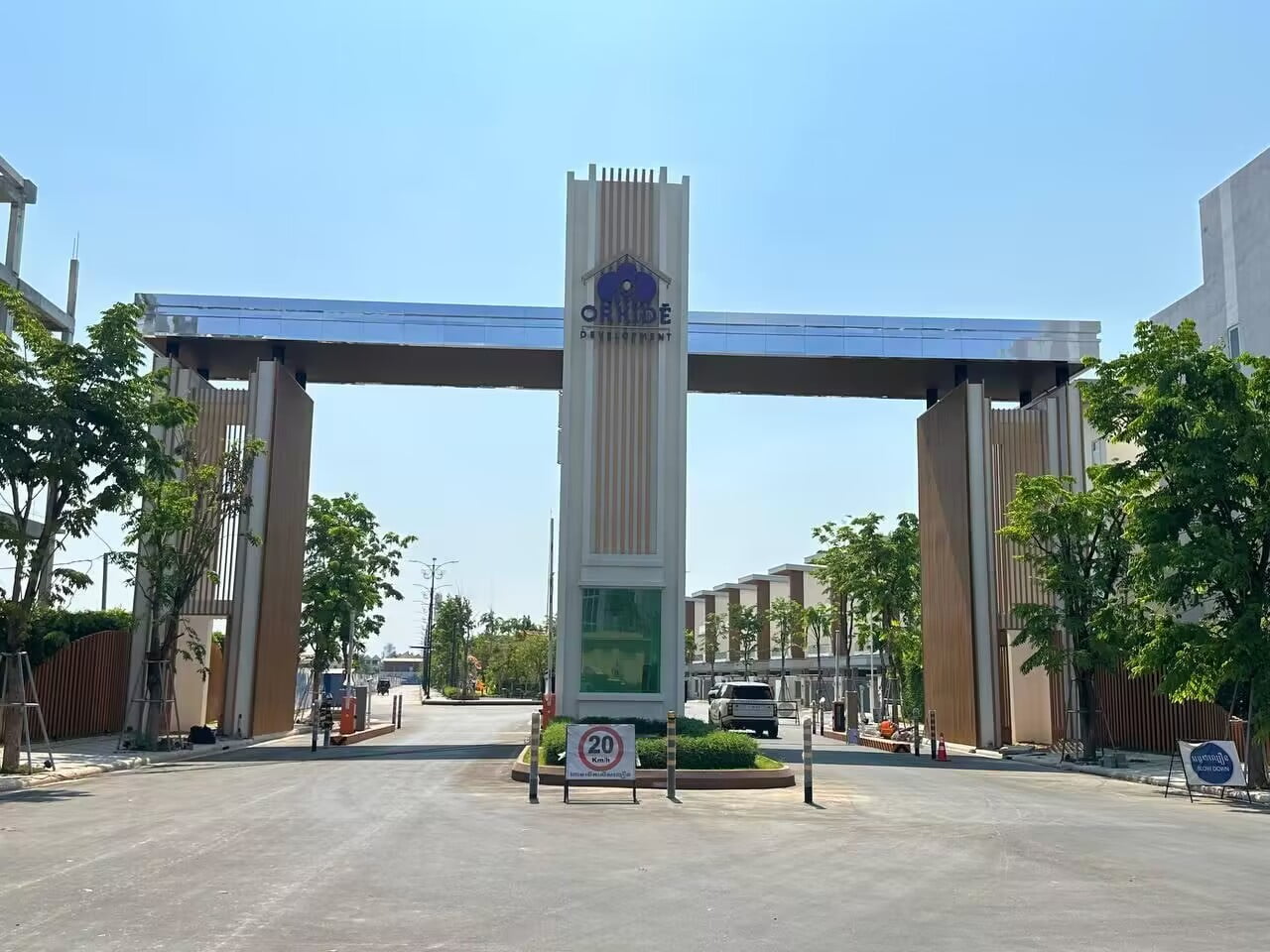  Cambodia Commercial Entrance Facade Project