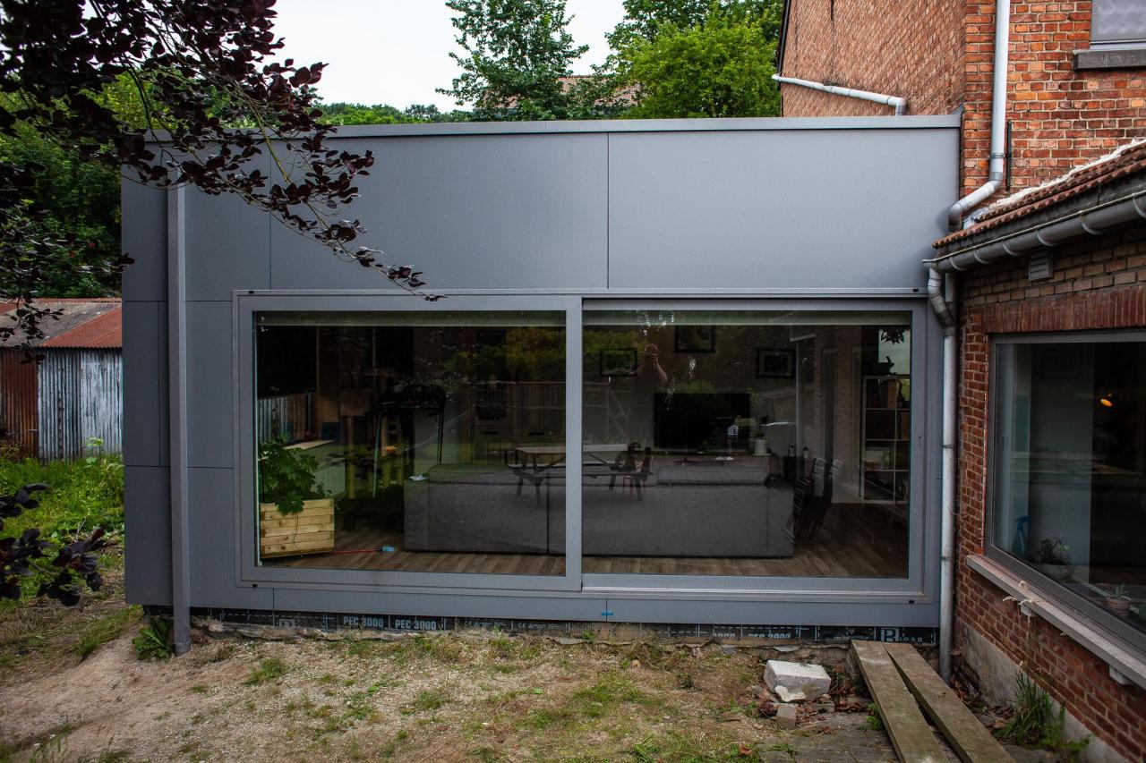 Belgium Residential Extension Facade Project