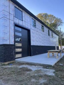 USA Residential Aluminum Composite Panel Facade Installation Project