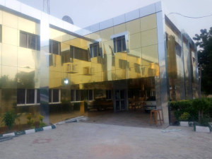 Gold Mirror Aluminum Composite Panel Facade Project