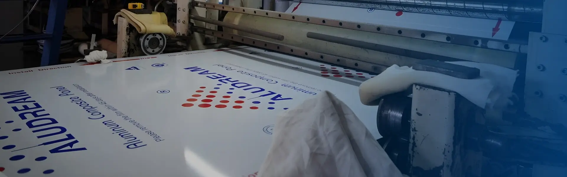Aludream Aluminum Composite Panel factory production line